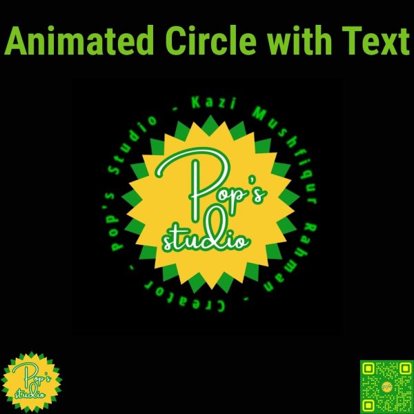 Animated Circle with Text