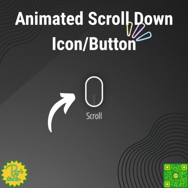 Animated Scroll Down Icon/Button