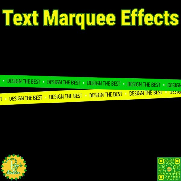 Auto Sliding/Scrolling Text Marquee Effects