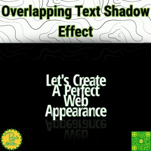 Overlapping Text Shadow Effect