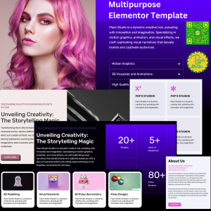 Multipurpose Elementor Template 1