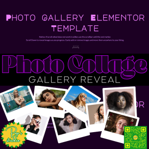 Photo Collage Gallery Reveal - pop's studio