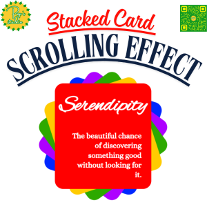 Stacked Card Scrolling Effect