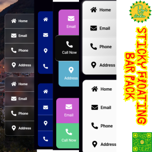 Sticky Floating Bar Pack